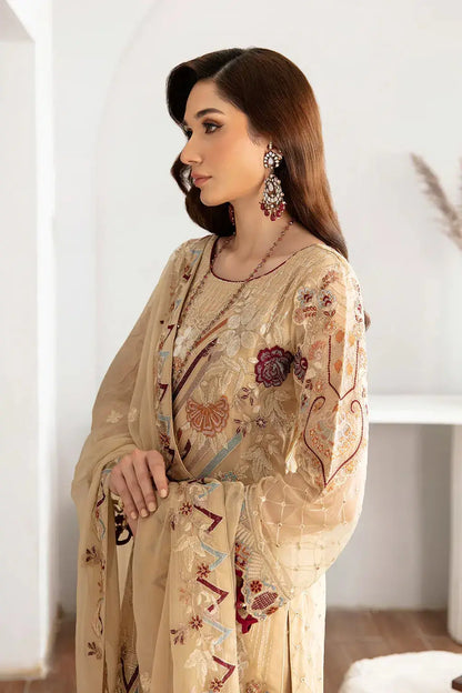 Ramsha | Rangoon Chiffon Collection | D-1108 - Pakistani Designer Dress - by Ramsha | Type: Formal - 100% Original at Saira Sultan