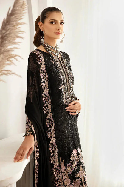 Ramsha | Rangoon Chiffon Collection | D-1106 - Pakistani Designer Dress - by Ramsha | Type: Formal - 100% Original at Saira Sultan