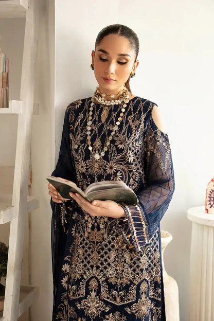 Ramsha | Rangoon Chiffon Collection | D-1111 - Pakistani Designer Dress - by Ramsha | Type: Formal - 100% Original at Saira Sultan