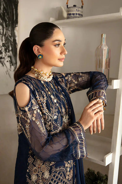 Ramsha | Rangoon Chiffon Collection | D-1111 - Pakistani Designer Dress - by Ramsha | Type: Formal - 100% Original at Saira Sultan