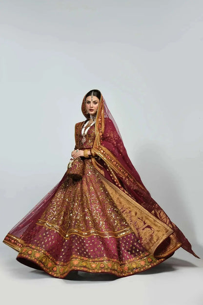 Fahad Hussayn | National Sport Casbah | Rasm - Pakistani Designer Dress - by Fahad Hussayn | Type: Bridal - 100% Original at Saira Sultan