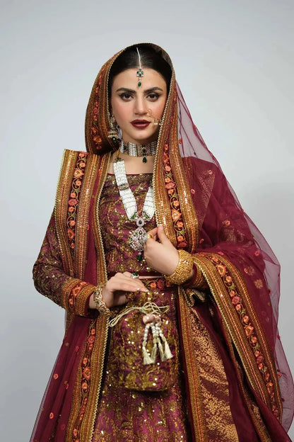 Fahad Hussayn | National Sport Casbah | Rasm - Pakistani Designer Dress - by Fahad Hussayn | Type: Bridal - 100% Original at Saira Sultan