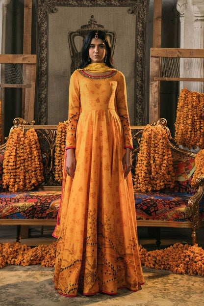 Fahad Hussayn | Lawn Banger | Rawzat - Pakistani Designer Dress - by Fahad Hussayn | Type: Ladies Clothes - 100% Original at Saira Sultan