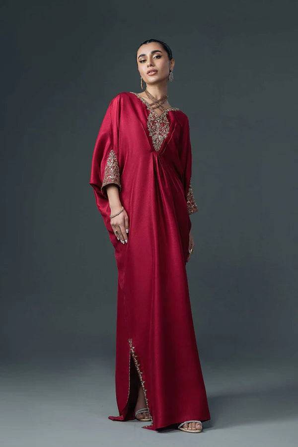 Jeem | Luxury Pret | RAYA RED - Pakistani Designer Dress - by Jeem | Type: Luxury - 100% Original at Saira Sultan