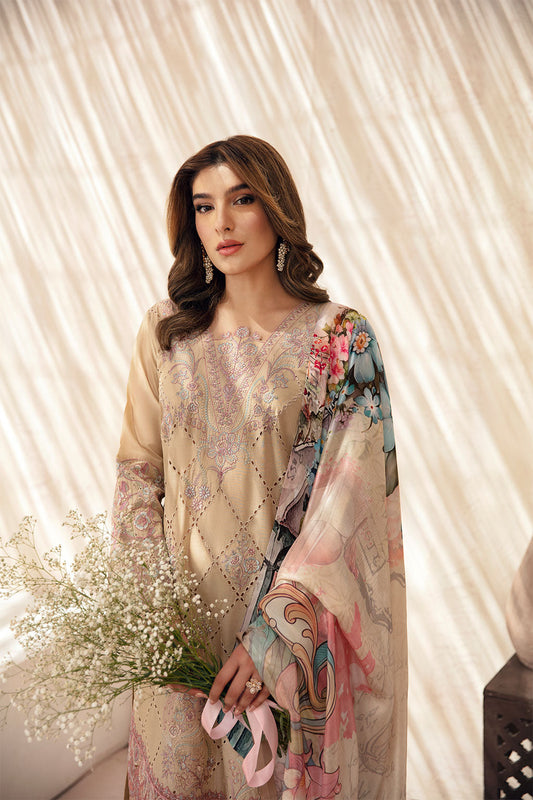 Ramsha | Andaaz Collection | Z-1010 XS Beige Lawn
