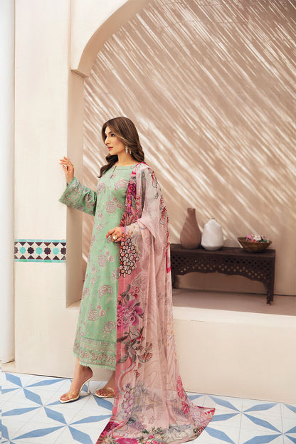 Ramsha | Andaaz Collection | Z-1006 L Sage Green Lawn