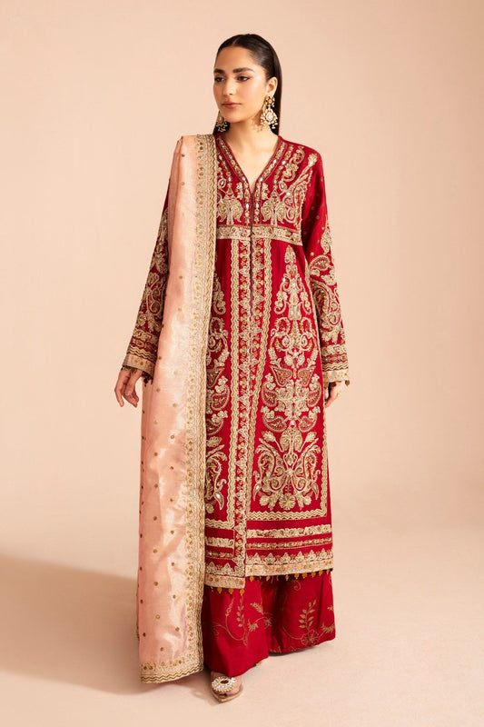 Maryum N Maria | Zircon Formals | ROSHANAK - MS40083 XS Haute Red Tissue