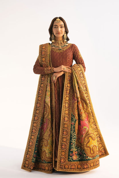 Fahad Hussayn | Ashk o Atar | ROSHANDEZ XS Maroon Net