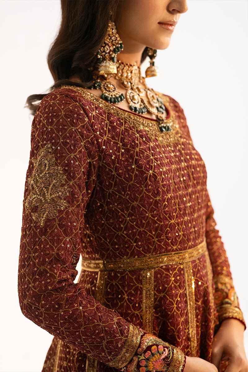 Fahad Hussayn | Ashk o Atar | ROSHANDEZ M Maroon Net