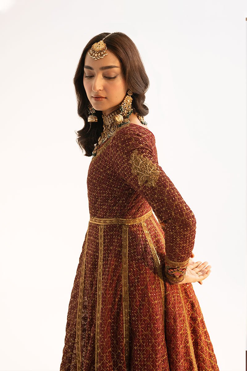 Fahad Hussayn | Ashk o Atar | ROSHANDEZ L Maroon Net