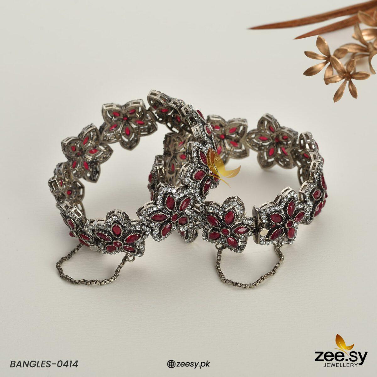 Bangles-0414 Red