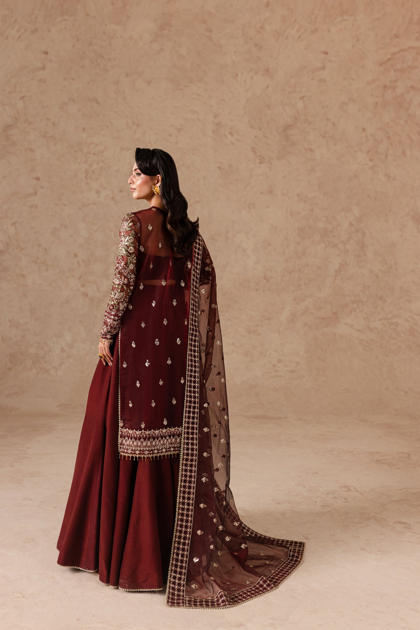 Imran Ramzan | Ch¨rie | Ruby Dream - Pakistani Designer Dress - by Imran Ramzan | Type: Clothing - 100% Original at Saira Sultan