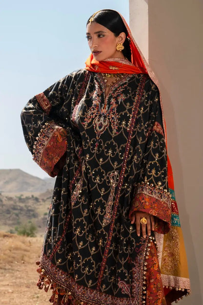 Sana Safinaz | Winter Luxury 23 | S231-004A-CP - Pakistani Designer Dress - by Sana Safinaz | Type: Luxury - 100% Original at Saira Sultan