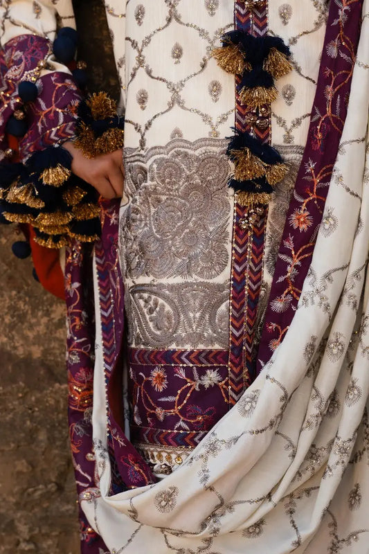 Sana Safinaz | Winter Luxury 23 | S231-005A-CP - Pakistani Designer Dress - by Sana Safinaz | Type: Luxury - 100% Original at Saira Sultan