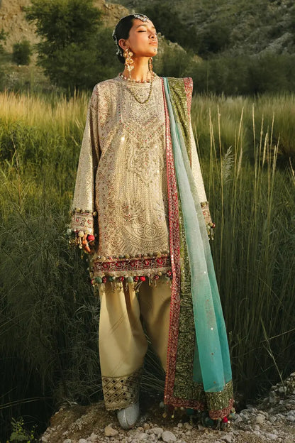 Sana Safinaz | Winter Luxury 23 | S231-006A-CV - Pakistani Designer Dress - by Sana Safinaz | Type: Luxury - 100% Original at Saira Sultan