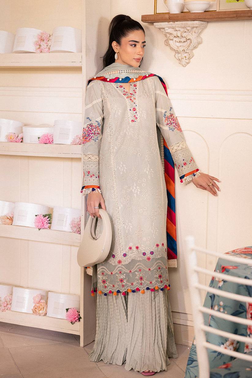 Saad Shaikh | LaAmour Luxury Lawn | Elara - Pakistani Designer Dress - by Saad Shaikh | Type: Luxury - 100% Original at Saira Sultan