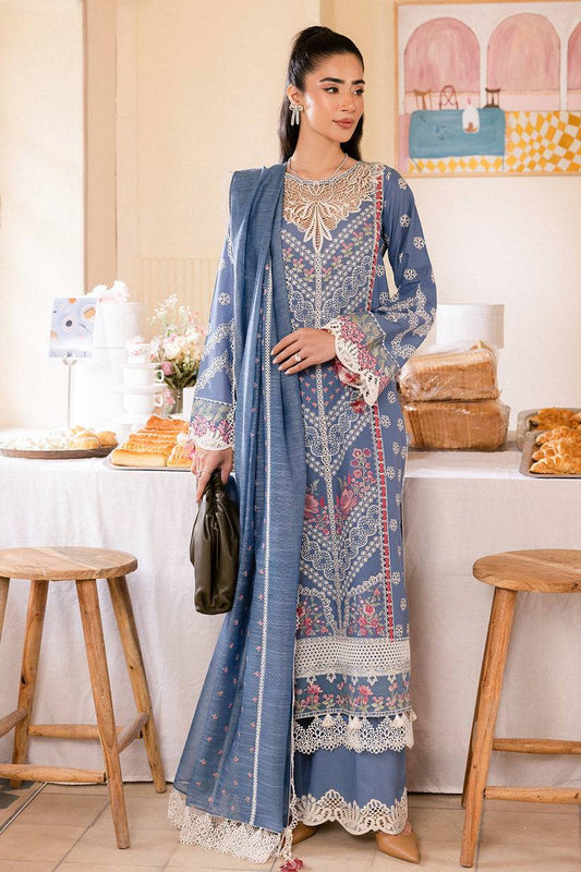 Saad Shaikh | LaAmour Luxury Lawn | Una - Pakistani Designer Dress - by Saad Shaikh | Type: Luxury - 100% Original at Saira Sultan