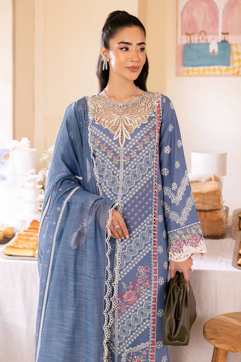 Saad Shaikh | LaAmour Luxury Lawn | Una - Pakistani Designer Dress - by Saad Shaikh | Type: Luxury - 100% Original at Saira Sultan