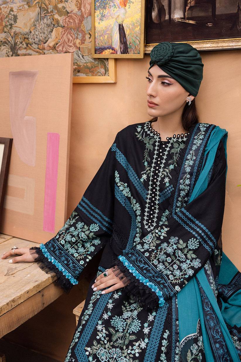 Saad Shaikh | LaAmour Luxury Lawn | Reh - Pakistani Designer Dress - by Saad Shaikh | Type: Luxury - 100% Original at Saira Sultan