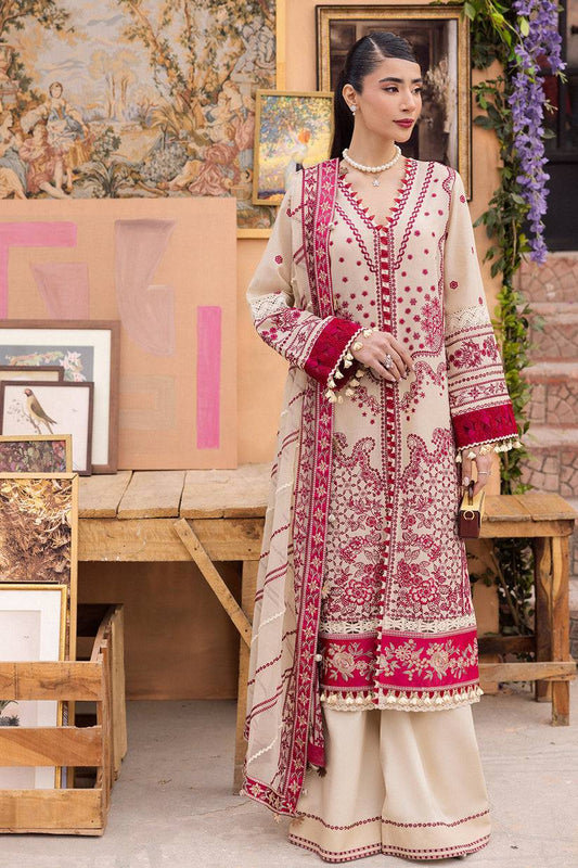Saad Shaikh | LaAmour Luxury Lawn | Zena - Pakistani Designer Dress - by Saad Shaikh | Type: Luxury - 100% Original at Saira Sultan