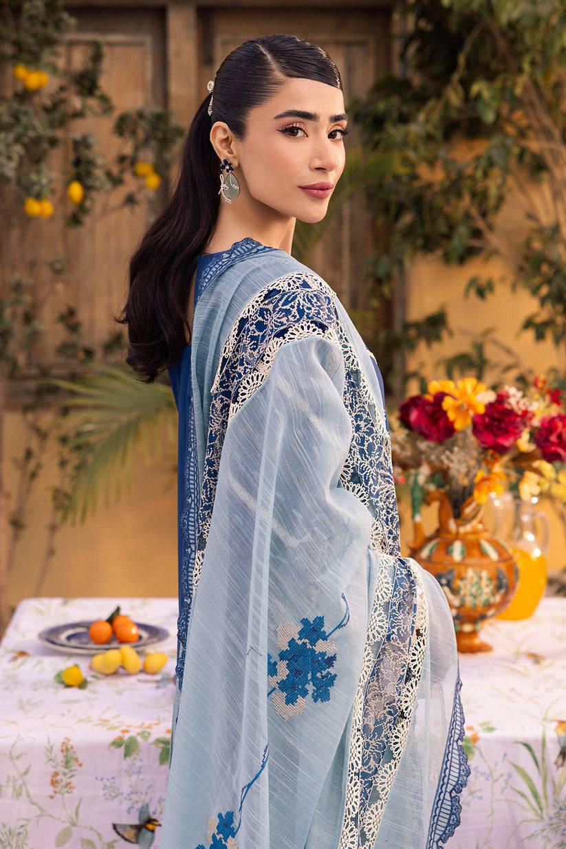 Saad Shaikh | LaAmour Luxury Lawn | Noa - Pakistani Designer Dress - by Saad Shaikh | Type: Luxury - 100% Original at Saira Sultan