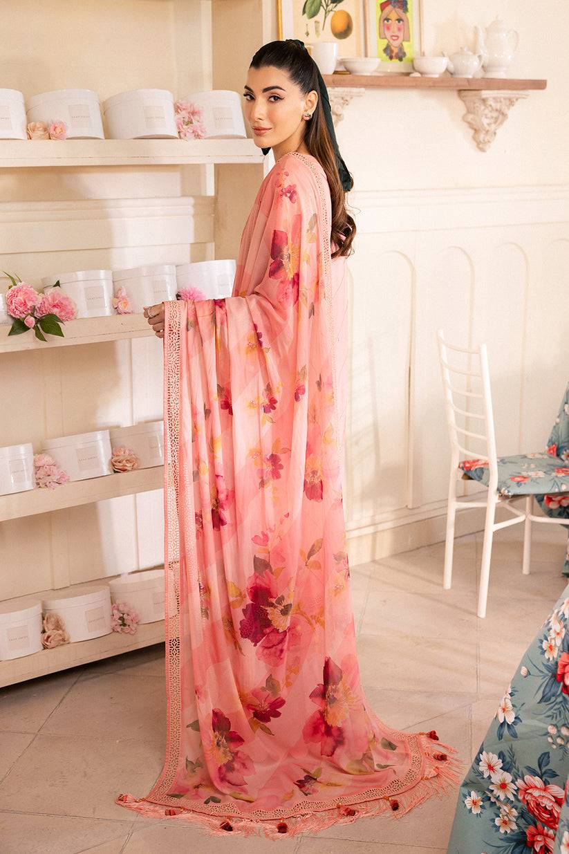 Saad Shaikh | LaAmour Luxury Lawn | Blossom - Pakistani Designer Dress - by Saad Shaikh | Type: Luxury - 100% Original at Saira Sultan
