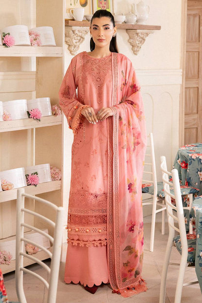 Saad Shaikh | LaAmour Luxury Lawn | Blossom - Pakistani Designer Dress - by Saad Shaikh | Type: Luxury - 100% Original at Saira Sultan