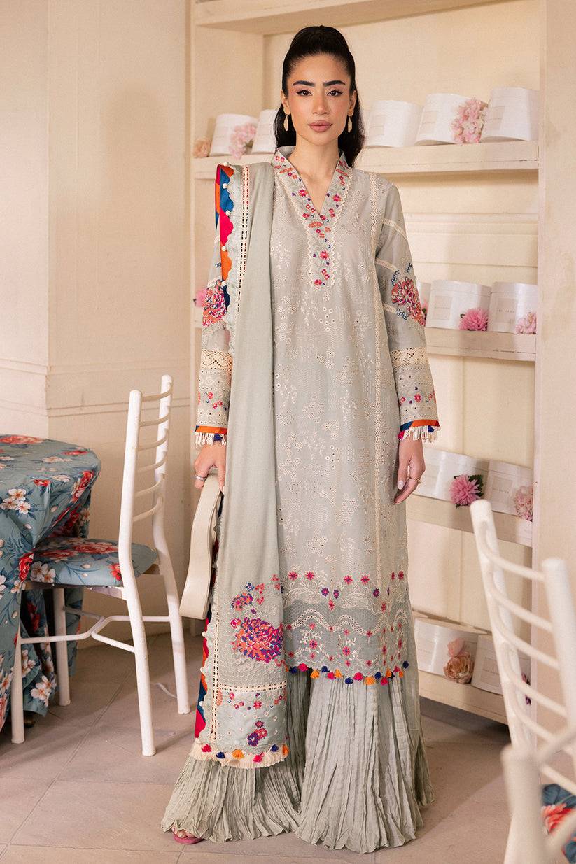 Saad Shaikh | LaAmour Luxury Lawn | Elara - Pakistani Designer Dress - by Saad Shaikh | Type: Luxury - 100% Original at Saira Sultan