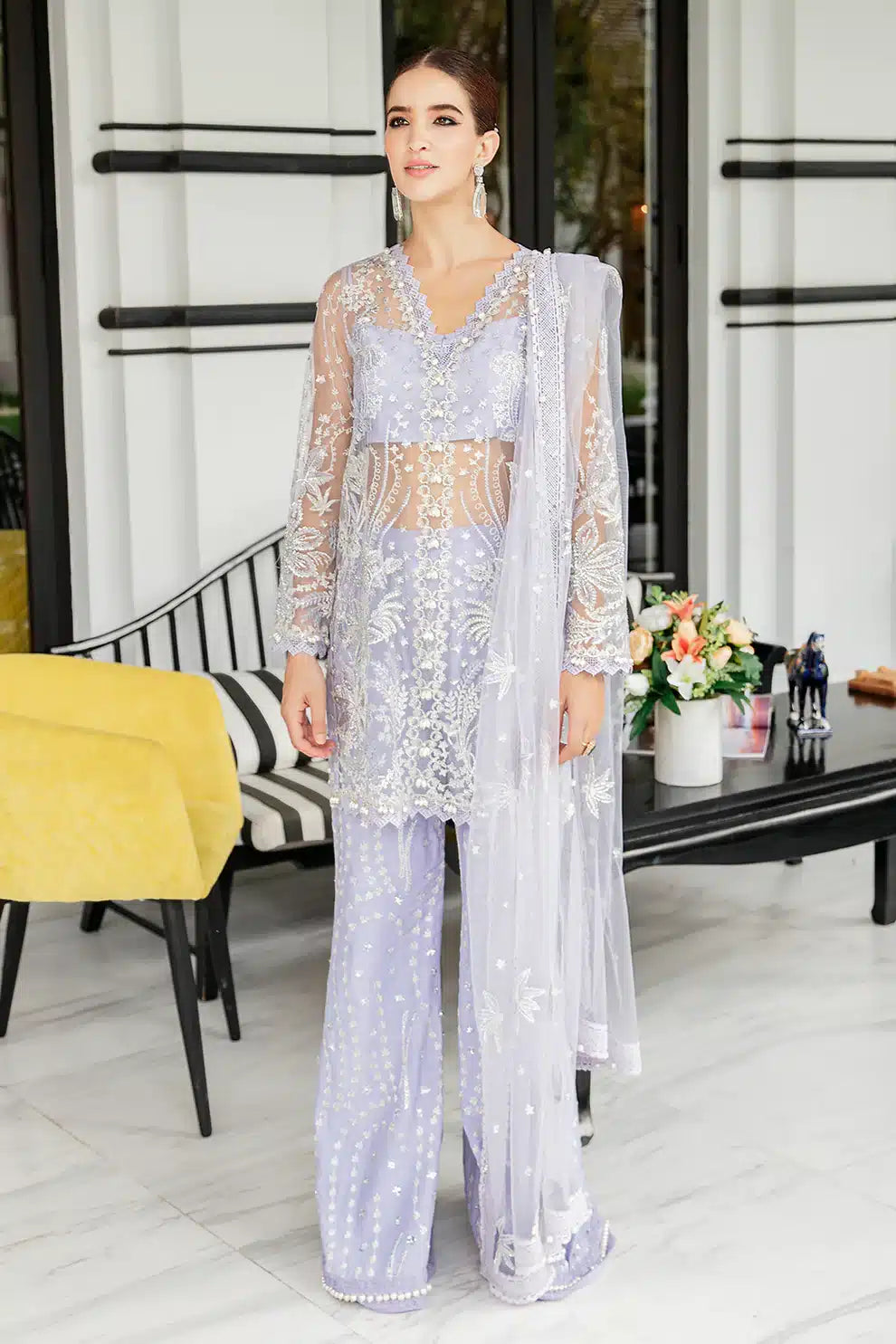 Saad Shaikh | Luminous Formals 23 | Zarin - Pakistani Designer Dress - by Saad Shaikh | Type: Formal - 100% Original at Saira Sultan