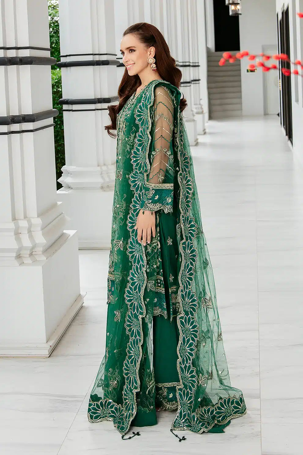 Saad Shaikh | Luminous Formals 23 | Raven - Pakistani Designer Dress - by Saad Sheikh | Type: Formal - 100% Original at Saira Sultan