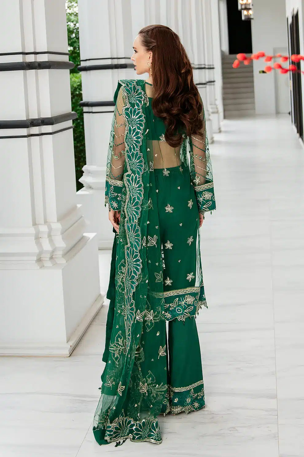 Saad Shaikh | Luminous Formals 23 | Raven - Pakistani Designer Dress - by Saad Sheikh | Type: Formal - 100% Original at Saira Sultan