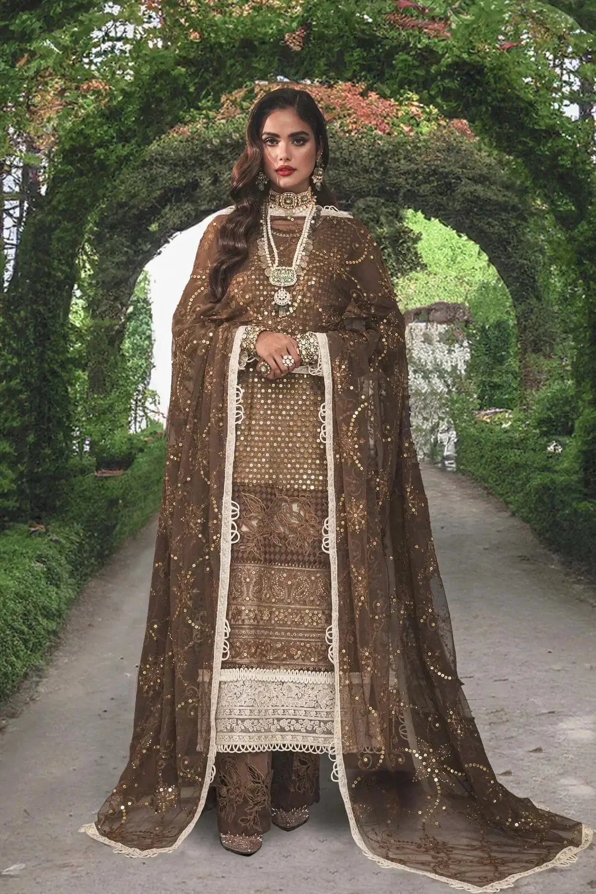 Sable Vogue | Festive Collection | FC-03 - Pakistani Designer Dress - by Sable Vogue | Type: Luxury - 100% Original at Saira Sultan