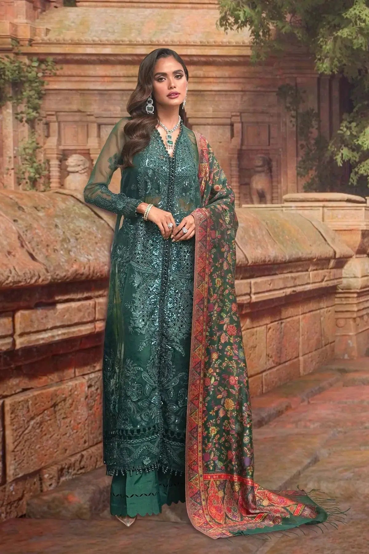 Sable Vogue | Festive Collection | FC-08 - Pakistani Designer Dress - by Sable Vogue | Type: Luxury - 100% Original at Saira Sultan