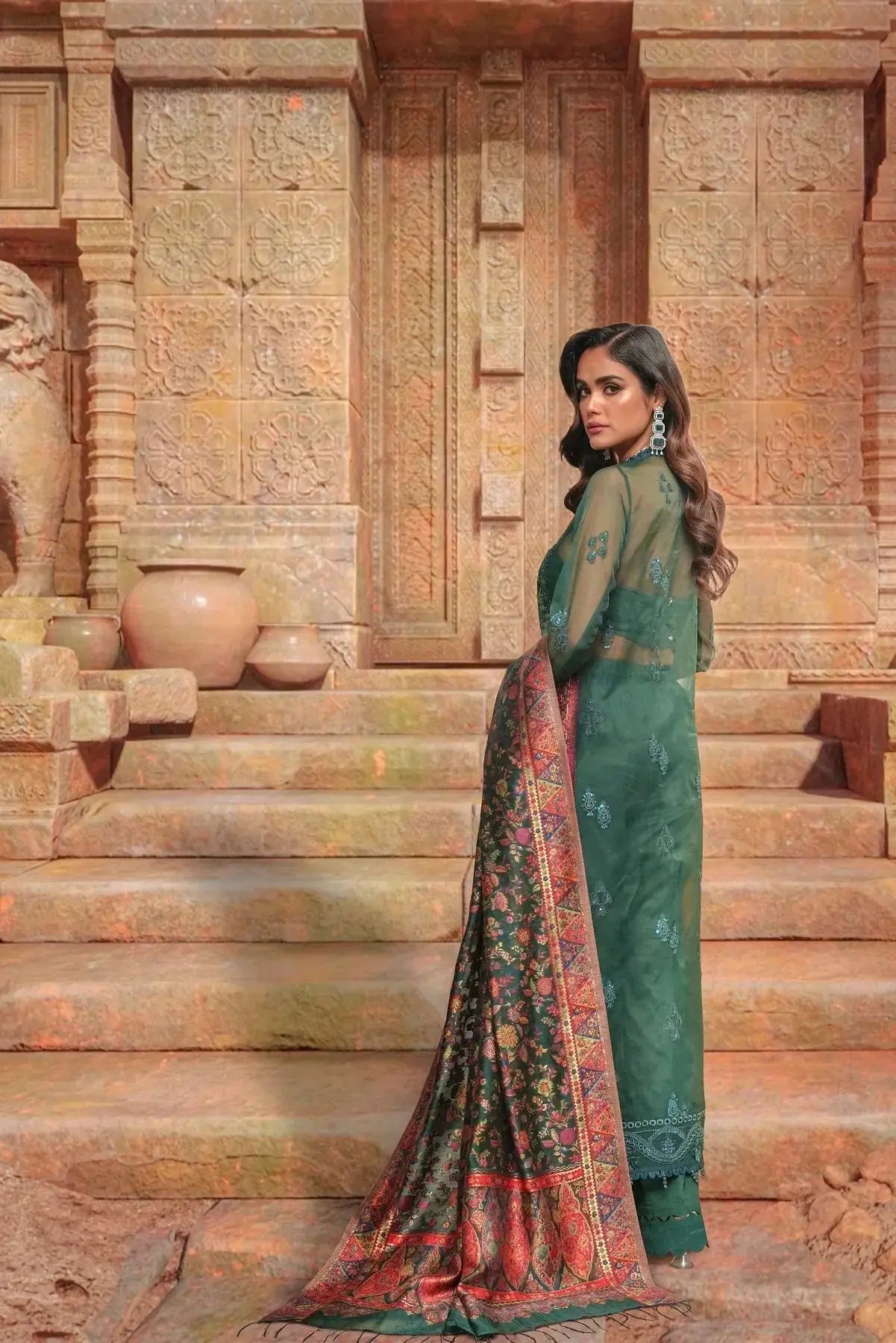 Sable Vogue | Festive Collection | FC-08 - Pakistani Designer Dress - by Sable Vogue | Type: Luxury - 100% Original at Saira Sultan