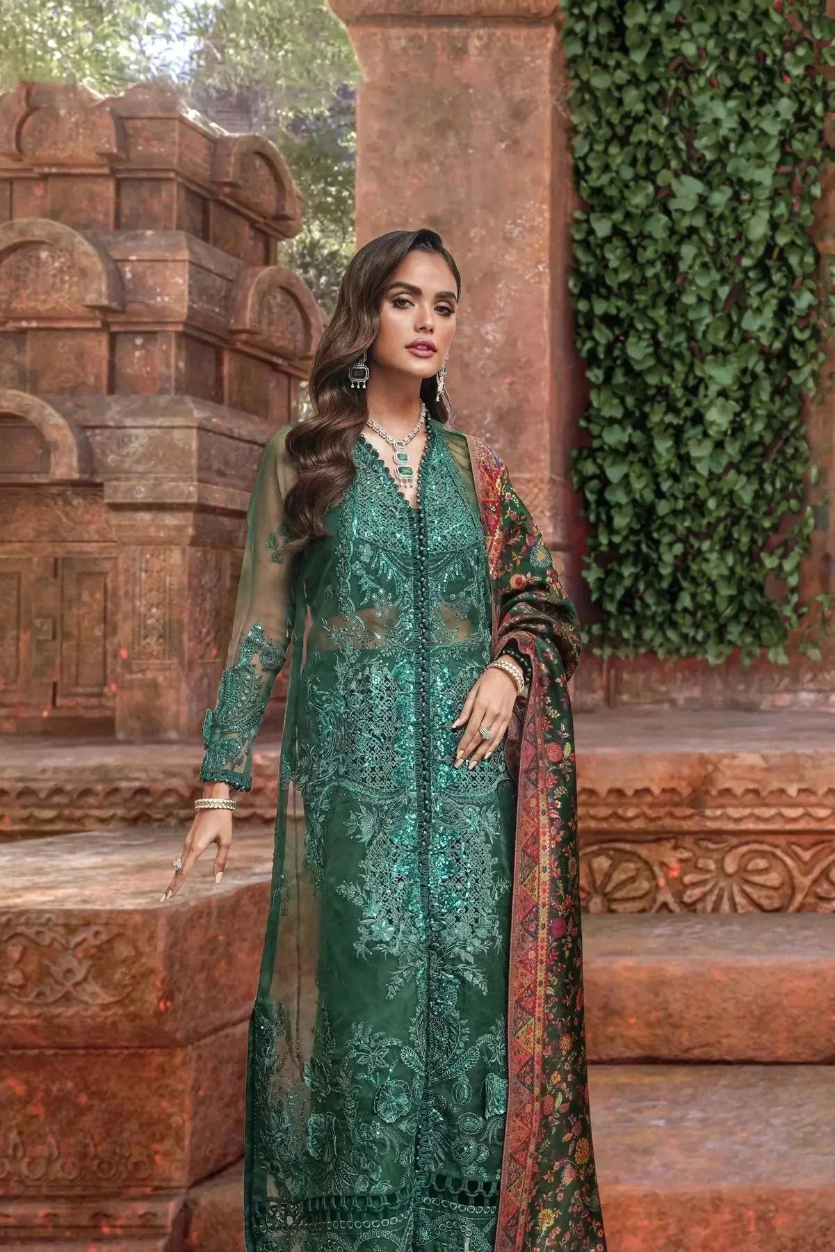 Sable Vogue | Festive Collection | FC-08 - Pakistani Designer Dress - by Sable Vogue | Type: Luxury - 100% Original at Saira Sultan