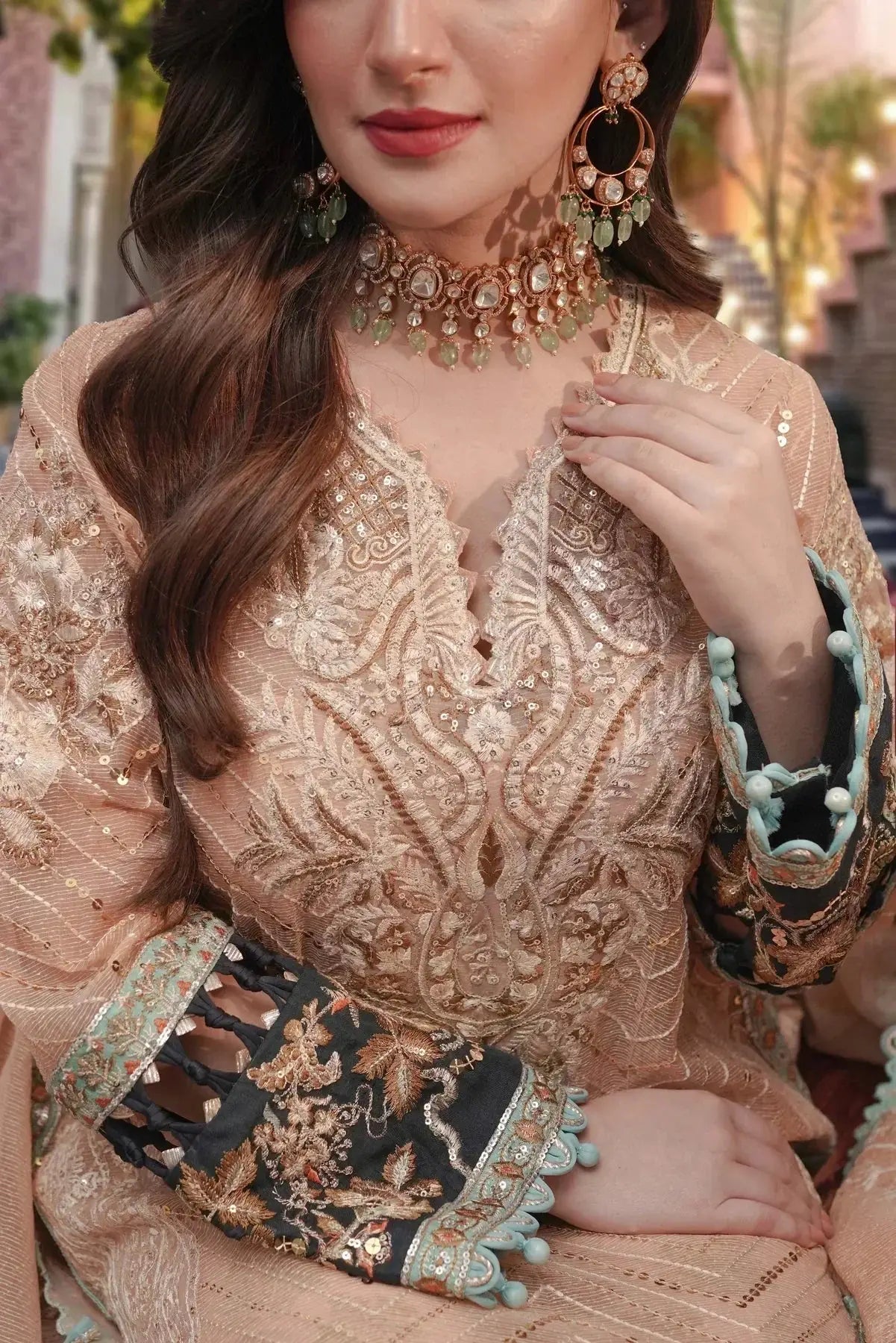 Sable Vogue | Festive Collection | FC-01 - Pakistani Designer Dress - by Sable Vogue | Type: Luxury - 100% Original at Saira Sultan
