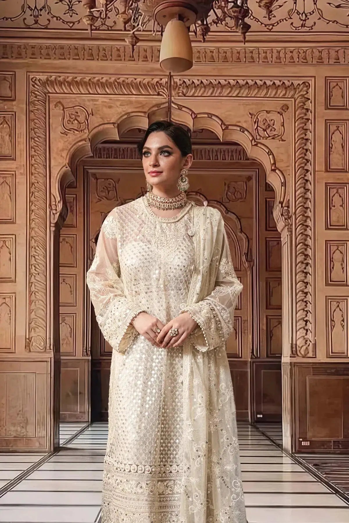 Sable Vogue | Festive Collection | FC-02 - Pakistani Designer Dress - by Sable Vogue | Type: Luxury - 100% Original at Saira Sultan