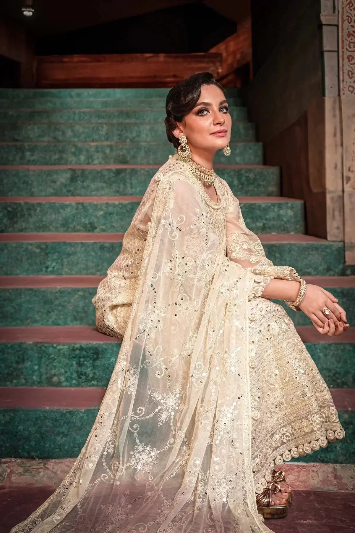 Sable Vogue | Festive Collection | FC-02 - Pakistani Designer Dress - by Sable Vogue | Type: Luxury - 100% Original at Saira Sultan