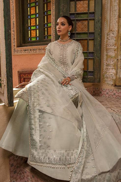 Saffron | Persia Wedding Collection | Teal Evening - Pakistani Designer Dress - by Saffron | Type: Formal - 100% Original at Saira Sultan
