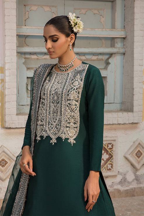 Saffron | Persia Wedding Collection | Vibrant Verdant - Pakistani Designer Dress - by Saffron | Type: Formal - 100% Original at Saira Sultan