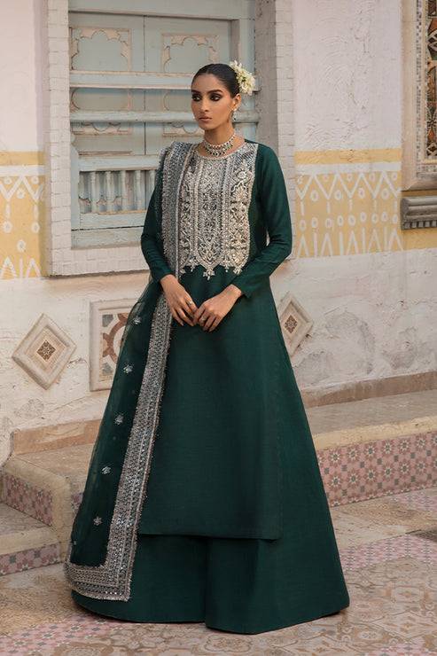 Saffron | Persia Wedding Collection | Vibrant Verdant - Pakistani Designer Dress - by Saffron | Type: Formal - 100% Original at Saira Sultan