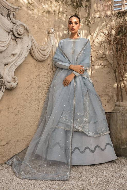 Saffron | Persia Wedding Collection | Midnight Blue - Pakistani Designer Dress - by Saffron | Type: Formal - 100% Original at Saira Sultan