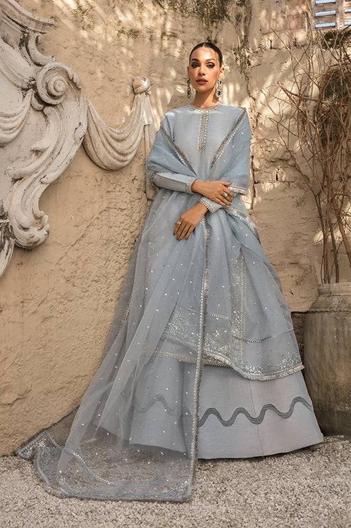 Saffron | Persia Wedding Collection | Midnight Blue - Pakistani Designer Dress - by Saffron | Type: Formal - 100% Original at Saira Sultan