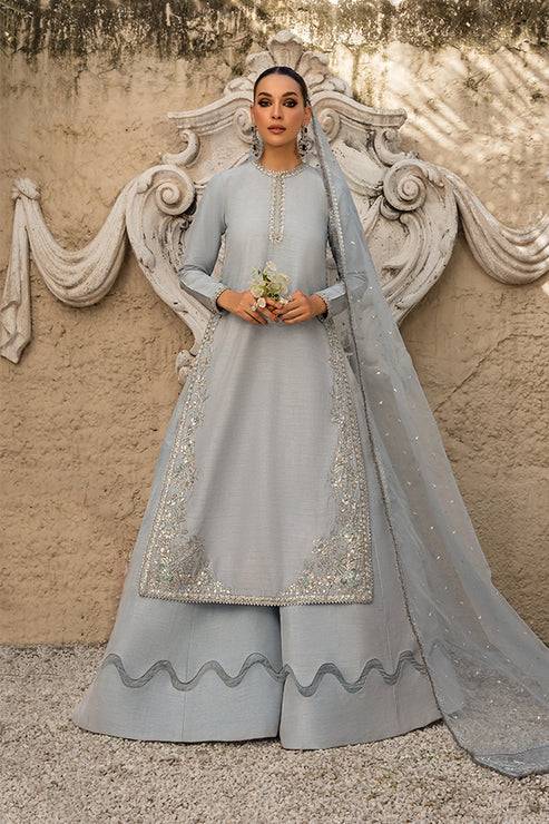 Saffron | Persia Wedding Collection | Midnight Blue - Pakistani Designer Dress - by Saffron | Type: Formal - 100% Original at Saira Sultan