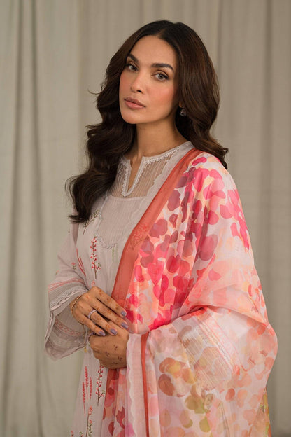 Sahar | Mirage Spring Luxury 24 | Textured Lawn 3 Piece (Embroidered) - Pakistani Designer Dress - by Sahar | Type: Luxury - 100% Original at Saira Sultan