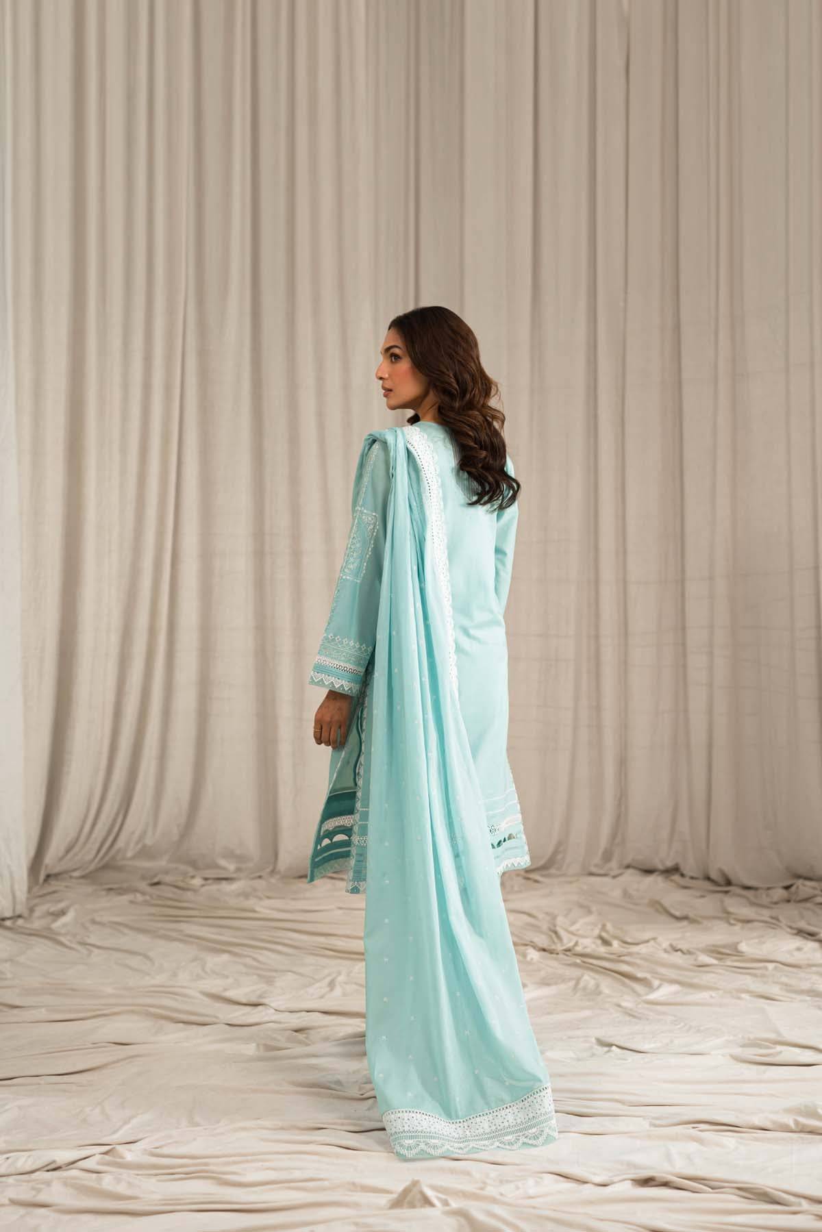 Sahar | Mirage Spring Luxury 24 | Chikankari 3 Piece - Pakistani Designer Dress - by Sahar | Type: Luxury - 100% Original at Saira Sultan