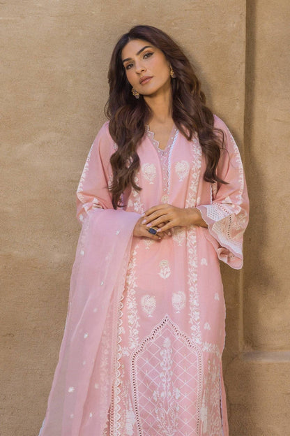Sahar | Mirage Spring Luxury 24 | Chikankari 3 Piece - Pakistani Designer Dress - by Sahar | Type: Luxury - 100% Original at Saira Sultan