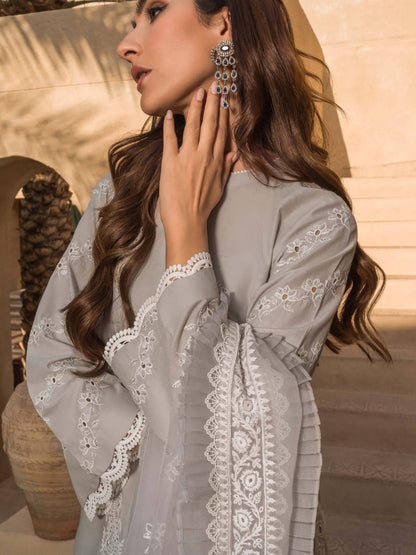 Sahar | Mirage Spring Luxury 24 | Chikankari 3 Piece - Pakistani Designer Dress - by Sahar | Type: Luxury - 100% Original at Saira Sultan