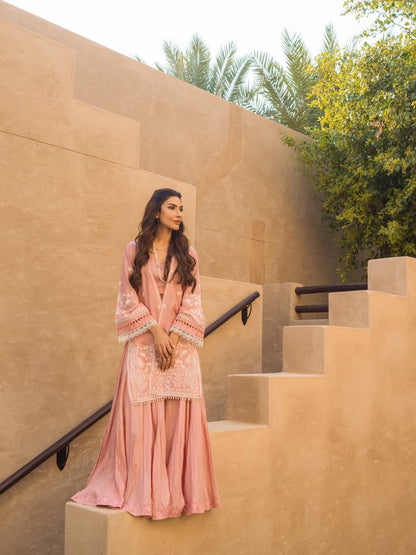 Sahar | Mirage Spring Luxury 24 | Chikankari 3 Piece - Pakistani Designer Dress - by Sahar | Type: Luxury - 100% Original at Saira Sultan