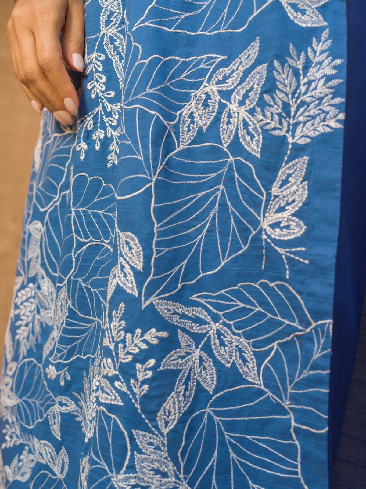 Sahar | Mirage Spring Luxury 24 | Slub Lawn 3 Piece (Embroidered) - Pakistani Designer Dress - by Sahar | Type: Luxury - 100% Original at Saira Sultan